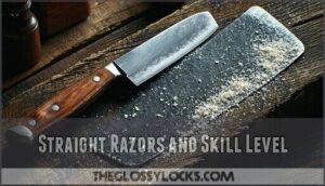 straight razors and skill level