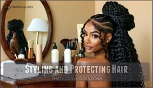styling and protecting hair