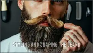 styling and shaping the beard