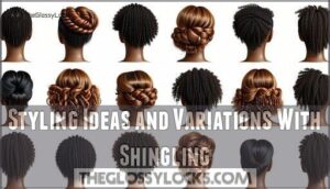 styling ideas and variations with shingling