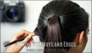 taming flyaways and edges