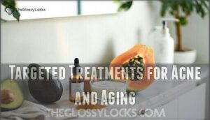 targeted treatments for acne and aging