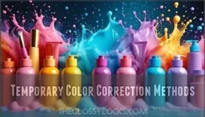 temporary color correction methods