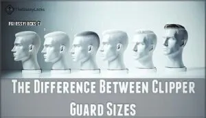 the difference between clipper guard sizes