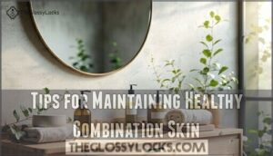 tips for maintaining healthy combination skin