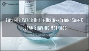 tips for razor blade disinfection methods