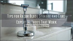 tips for razor blade storage and care