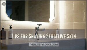 tips for shaving sensitive skin