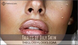 traits of oily skin
