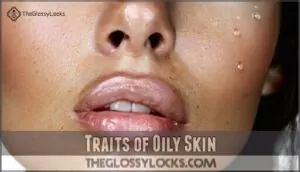 traits of oily skin traits of oily skin