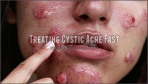 treating cystic acne fast