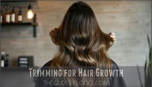 trimming for hair growth