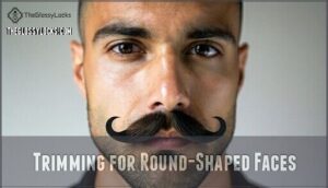 trimming for round-shaped faces