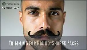 trimming for round-shaped faces