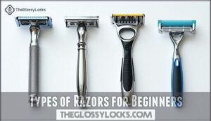 types of razors for beginners