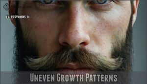 uneven growth patterns