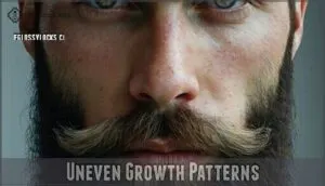 uneven growth patterns