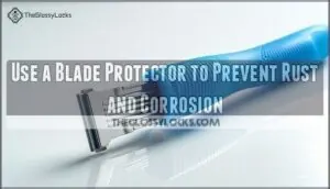 use a blade protector to prevent rust and corrosion use a blade protector to prevent rust and corrosion