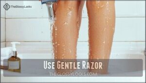 use gentle razor