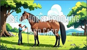 use in horse grooming and care