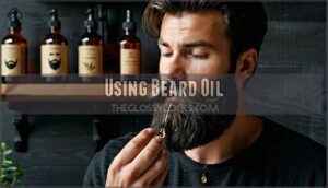 using beard oil