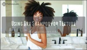 using dry shampoo for texture