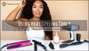 using heat styling tools