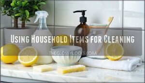 using household items for cleaning
