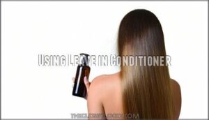 using leave in conditioner
