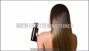 using leave in conditioner