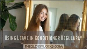 using leave in conditioner regularly