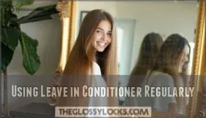 using leave in conditioner regularly