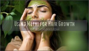 using methi for hair growth