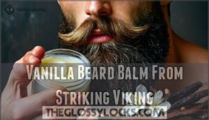vanilla beard balm from striking viking