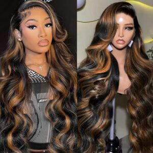 Vemalin Highlight Ombre Lace Front B0DTK7F61N