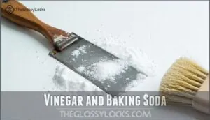 vinegar and baking soda vinegar and baking soda