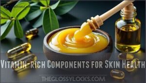 vitamin-rich components for skin health