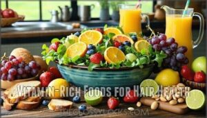 vitamin-rich foods for hair health