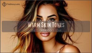 warm skin tones