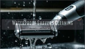 waterproof shavers cleaning