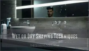 wet or dry shaving techniques wet or dry shaving techniques