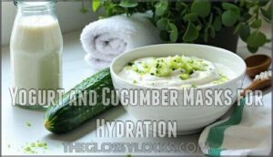 yogurt and cucumber masks for hydration