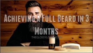 achieving a full beard in 3 months