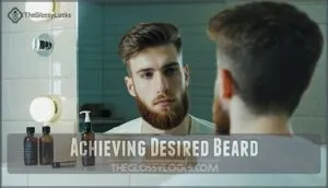 achieving desired beard
