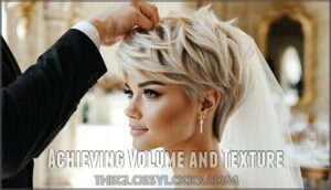 achieving volume and texture