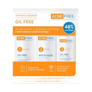 Acne Free 3 Step 24 B00BEUAZTG