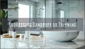 addressing dandruff or thinning addressing dandruff or thinning