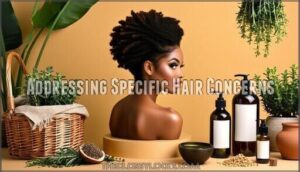 addressing specific hair concerns