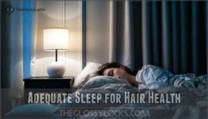 adequate sleep for hair health