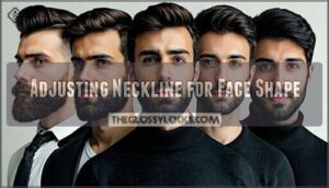 adjusting neckline for face shape